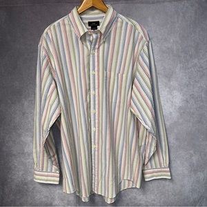 Brooks Brothers 346 Striped Shirt Men’s Large